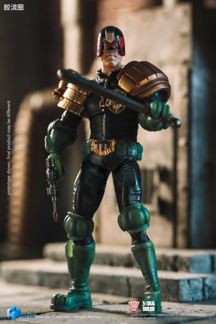 Hiya Toys/海雅 漫画 特警判官2000AD 德雷德法官