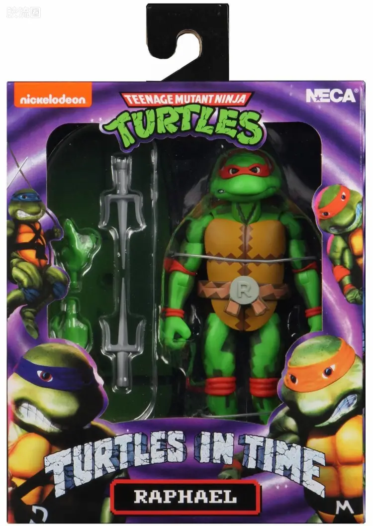 NECA 7寸可动人形系列 街机游戏 忍者神龟2 拉斐尔 第2代