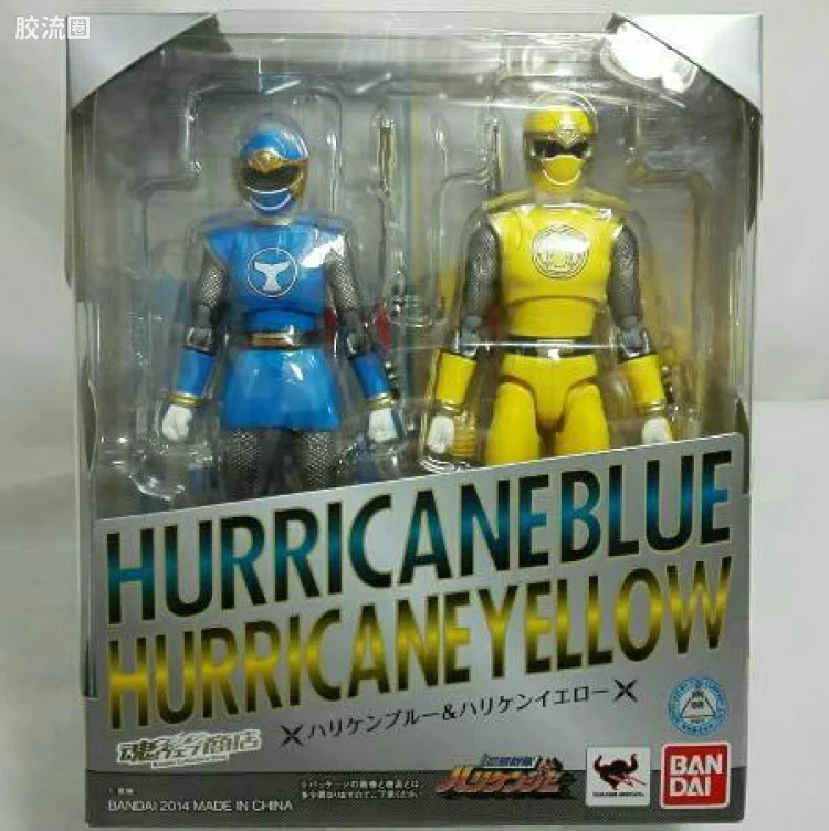 SHF 超级战队系列 忍风战队 破里剑蓝&破里剑黄