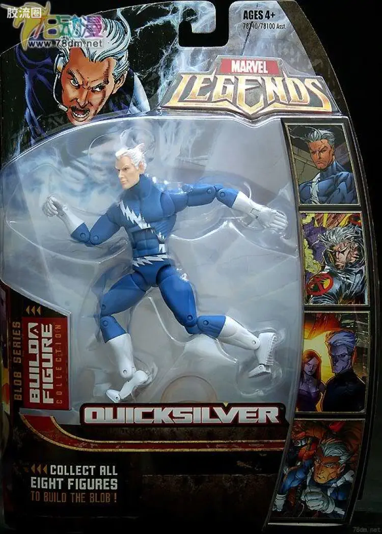 Marvel Legends/漫威传奇 可动人偶系列 孩之宝第2代 快银
