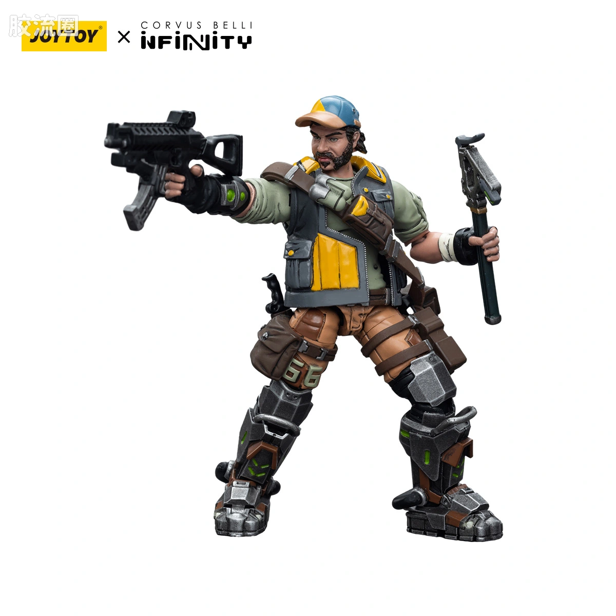 JOYTOY × infinity 1/18 英菲兵人系列 怪兽卡车司机 男
