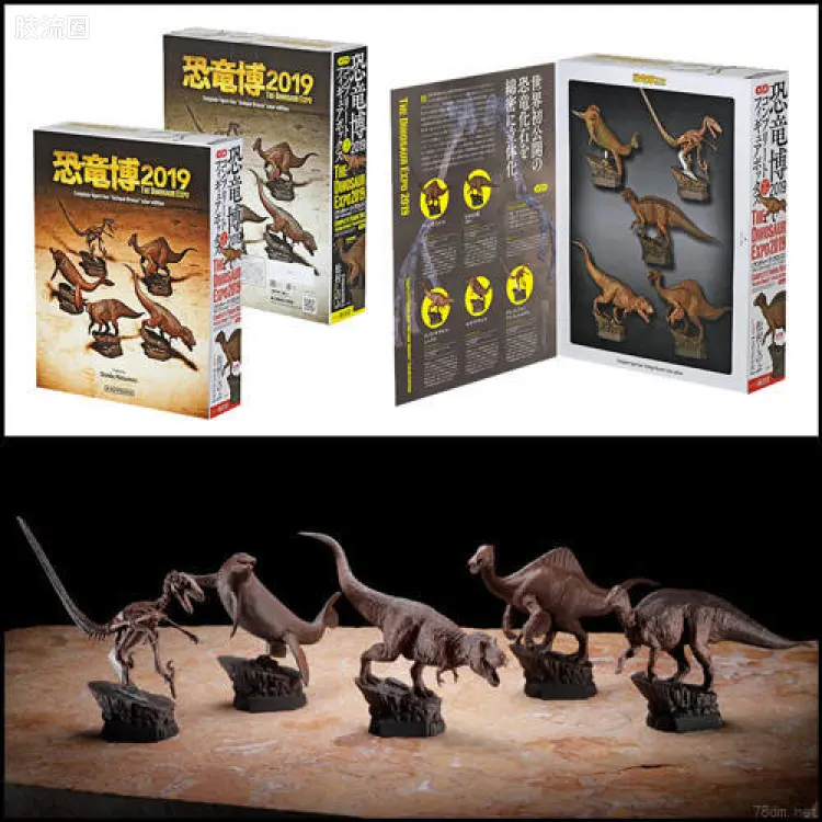 恐龙博物馆2019套装(特别配色版)