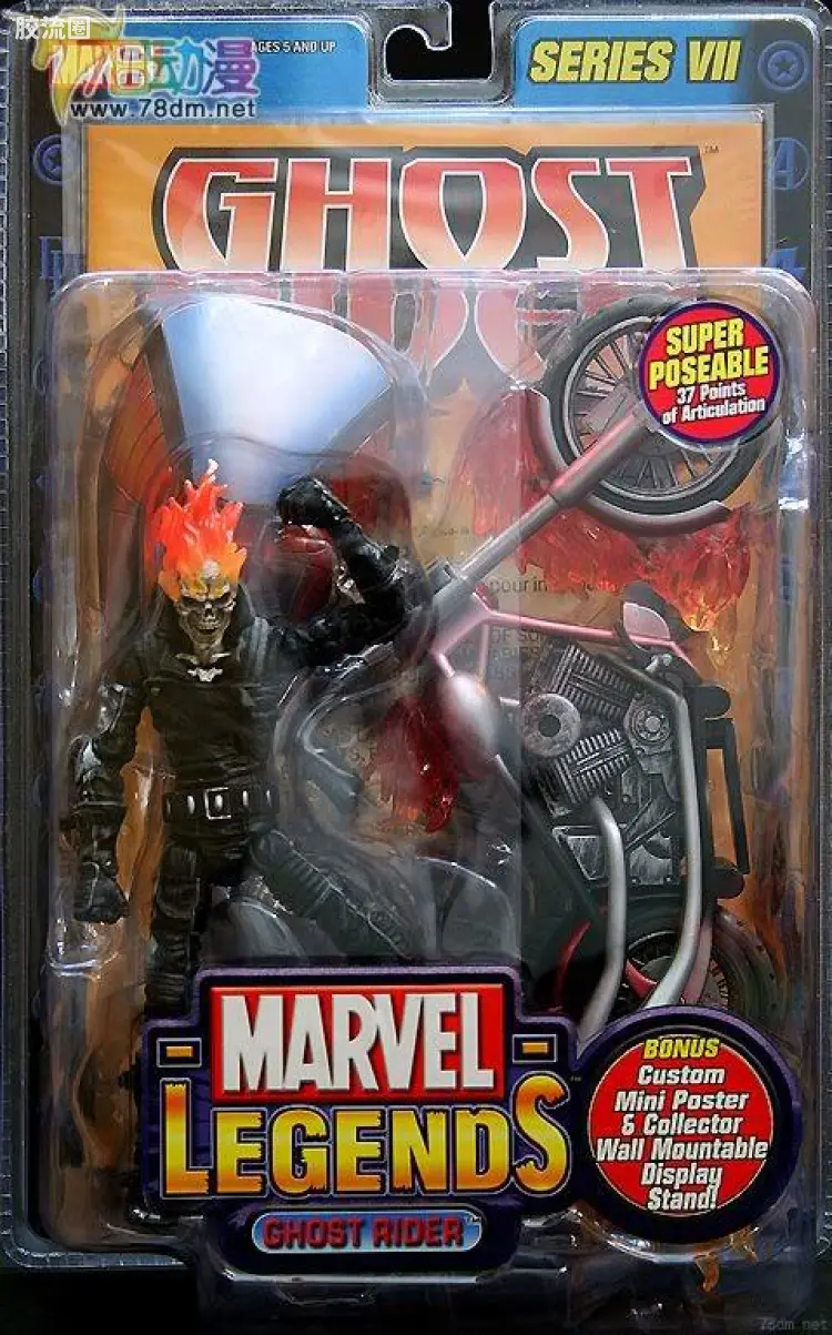 Marvel Legends/漫威传奇 可动人偶系列 第7代 恶灵骑士