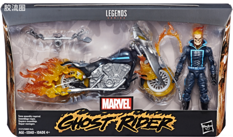 Marvel Legends/漫威传奇 可动人偶系列 人与载具 恶灵骑士与摩托车