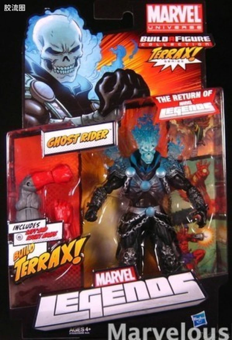 The Return of Marvel Legends 第1代 恶灵骑士 丹尼凯屈