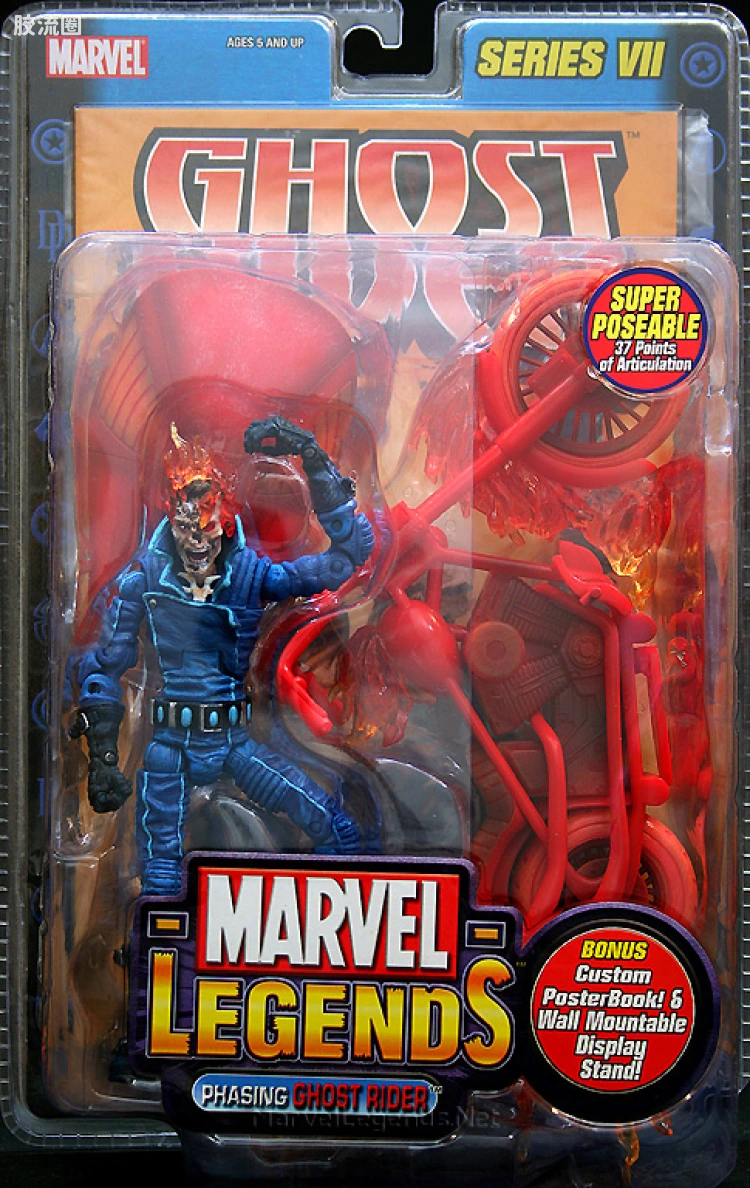 Marvel Legends/漫威传奇 可动人偶系列 第7代 恶灵骑士 特别版