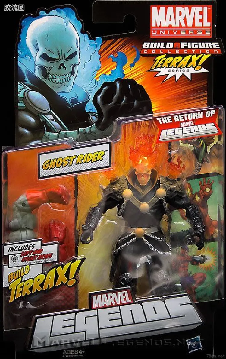 Marvel Legends/漫威传奇 可动人偶系列 2012年 第1代 恶灵骑士 特别版