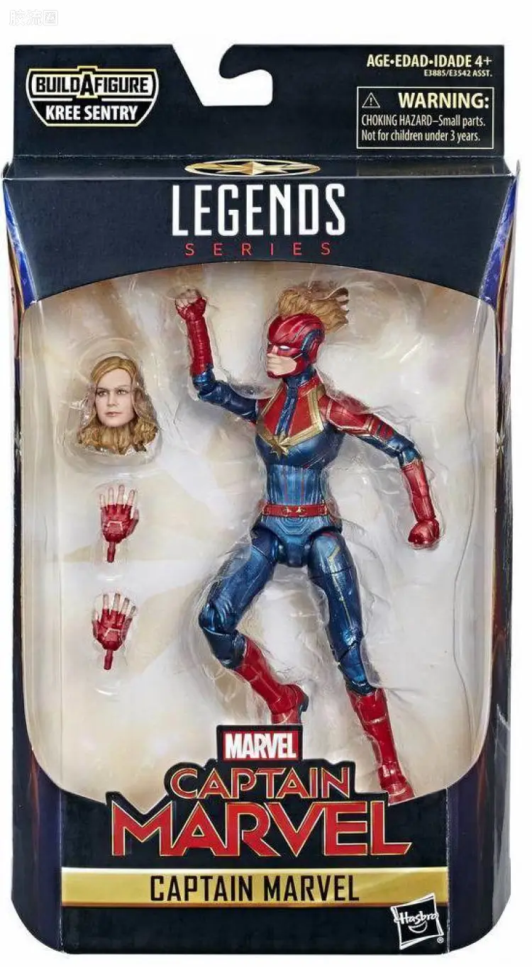 Marvel Legends/漫威传奇 可动人偶系列 克里哨兵系列 惊奇队长(电影版)