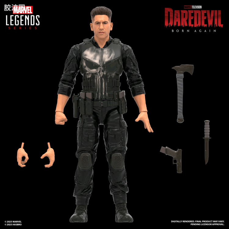 Marvel Legends/漫威传奇 可动人偶系列 美剧 夜魔侠：重生系列 惩罚者