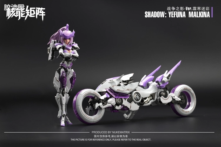 核能矩阵 机娘拼装模型 限定与特别版 战争之影-Ver.霜寒迷彩 - 图片