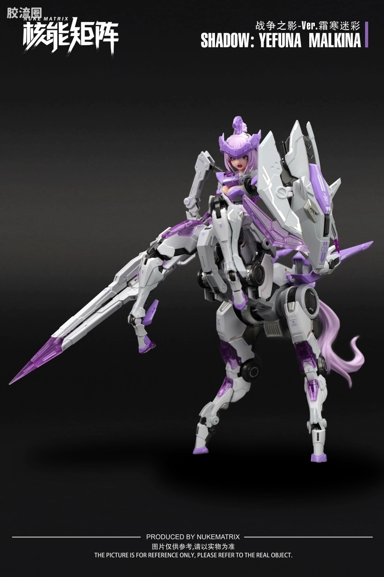 核能矩阵 机娘拼装模型 限定与特别版 战争之影-Ver.霜寒迷彩 - 图片