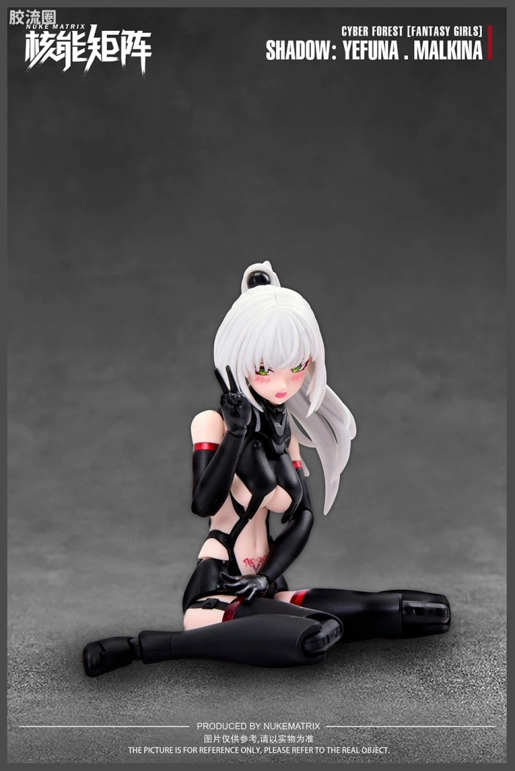 核能矩阵 机娘拼装模型 赛博森林[幻想少女] CF05 “战争之影” 叶芙娜·马尔基娜 - 图片