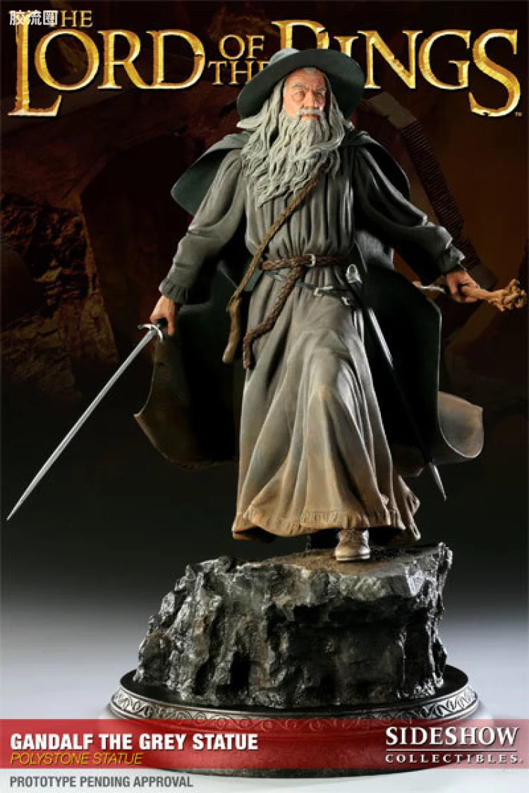 sideshow静态模型系列 Polystone Statue 战斗甘道夫