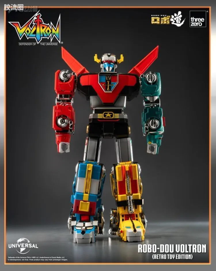 threezero机甲 ROBO道系列 战神金刚(复古玩具版)