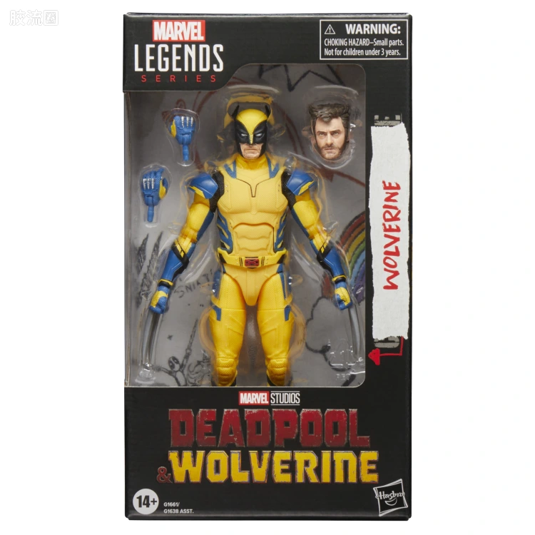 Marvel Legends/漫威传奇 可动人偶系列 死侍与金刚狼系列 战衣金刚狼