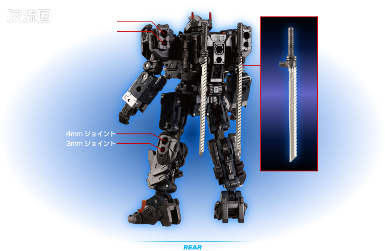 戴亚克隆（2016） 战术机动机兵系列 第30弹 Extra Armament:PACK3 装甲武器配件 - 图片