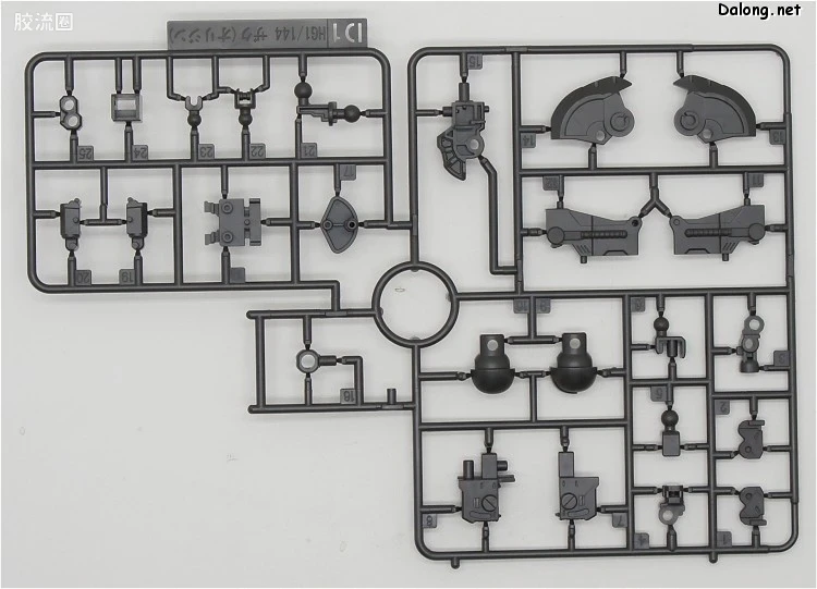 HG 高达The Origin 普通版 MS-05 扎古I(丹宁/史连达机) - 图片