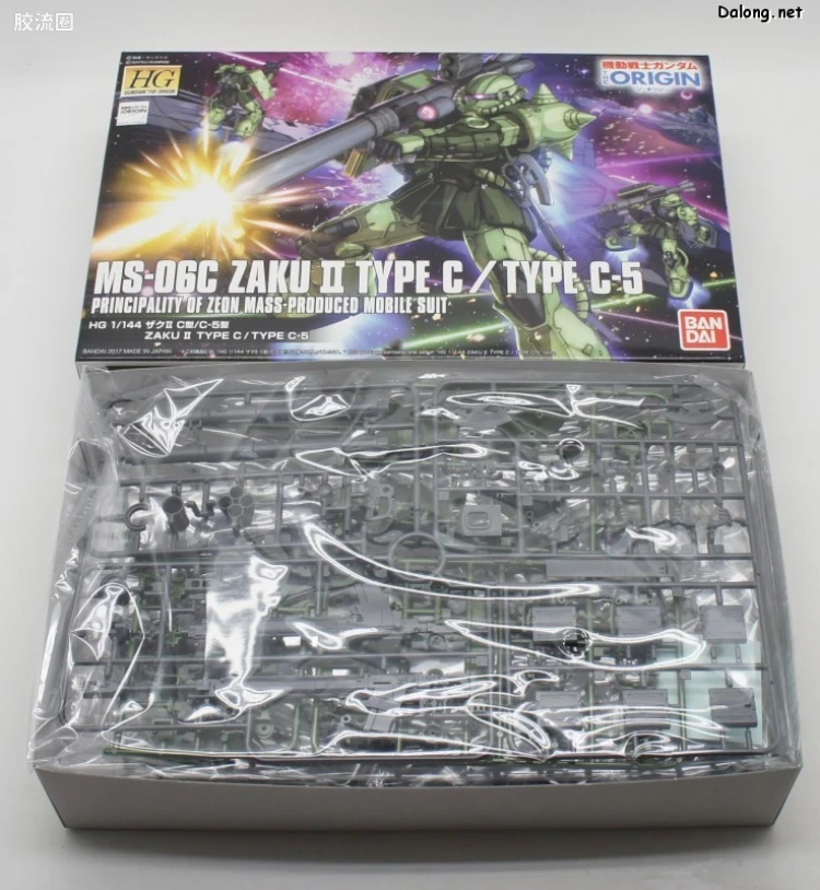 HG 高达The Origin 普通版 MS-06 扎古II C型/C5型 - 图片