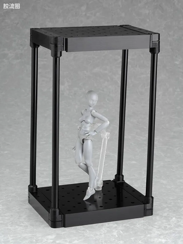 figma可动手办 di:stage 扩展套装01 层叠组件 黑色ver.