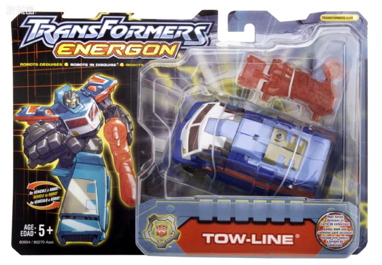 变形金刚Energon 超能量争夺战 战斗级 拖缆