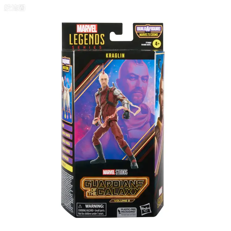 Marvel Legends/漫威传奇 可动人偶系列 电影 银河护卫队3 太空狗科斯莫系列 掠夺者