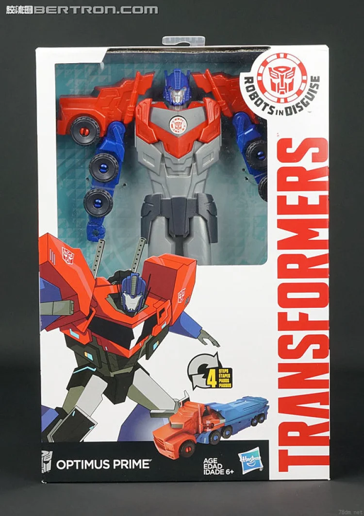变形金刚RID 领袖的挑战 美版 Titan Changers 擎天柱