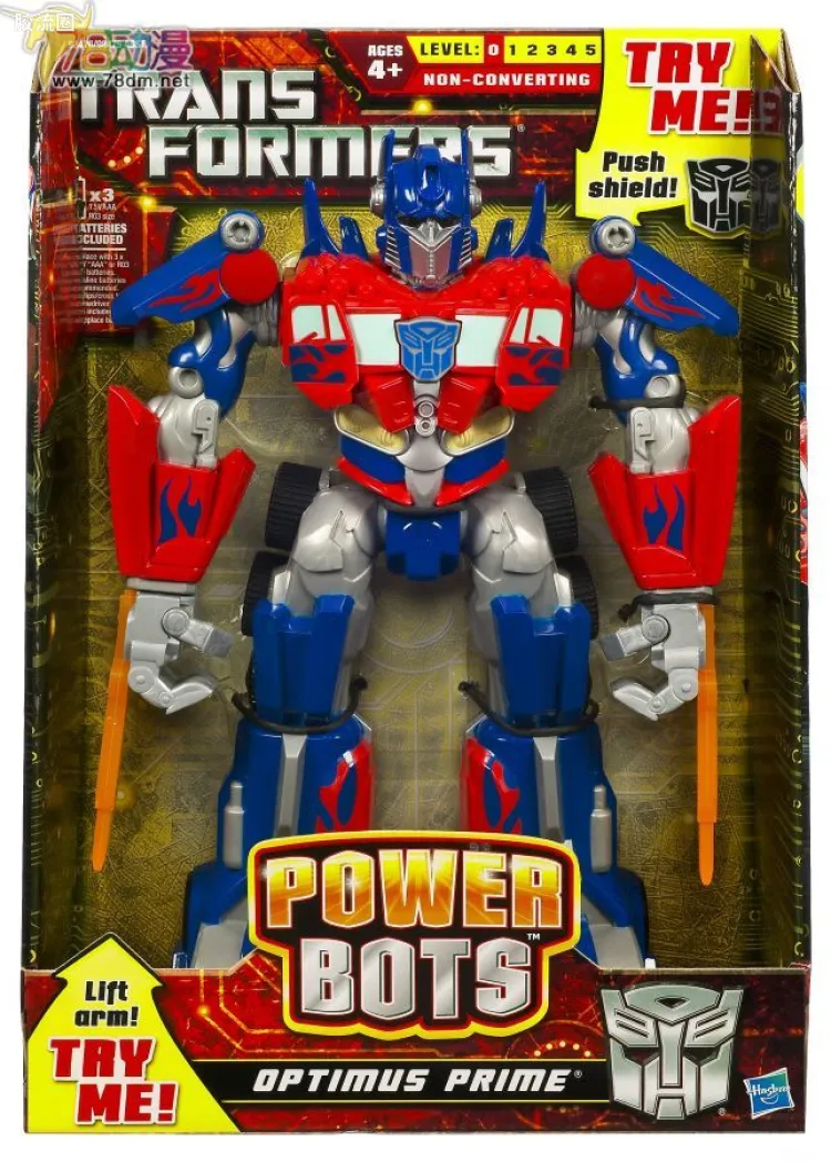 变形金刚2 堕落金刚的复仇 美版 Power Bots系列 擎天柱