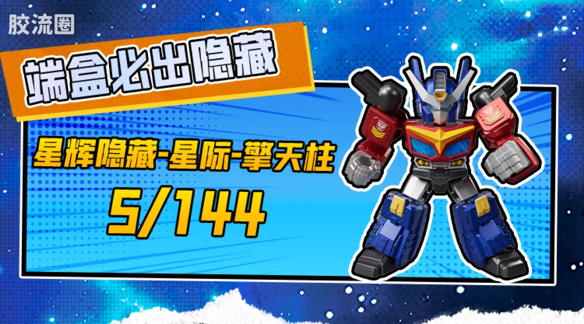 布鲁可变形金刚 端盒 擎天柱归来(星辰版第8弹) - 图片