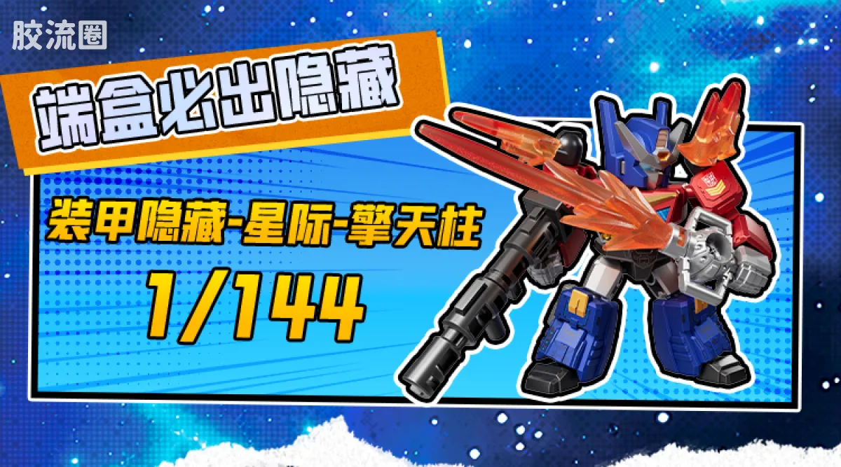 布鲁可变形金刚 端盒 擎天柱归来(星辰版第8弹) - 图片
