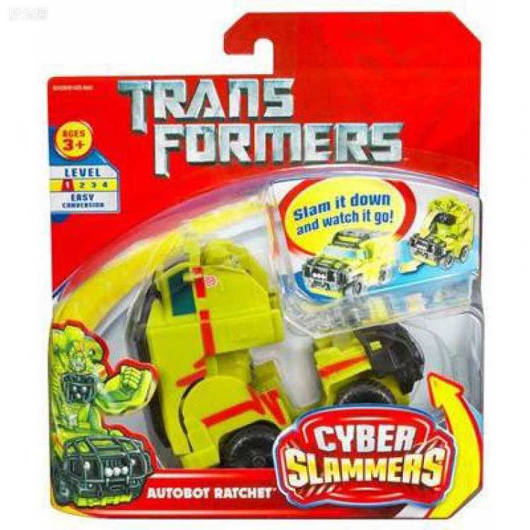 变形金刚电影1 美版 电子腾跃系列(Cyber Slammers) 救护车