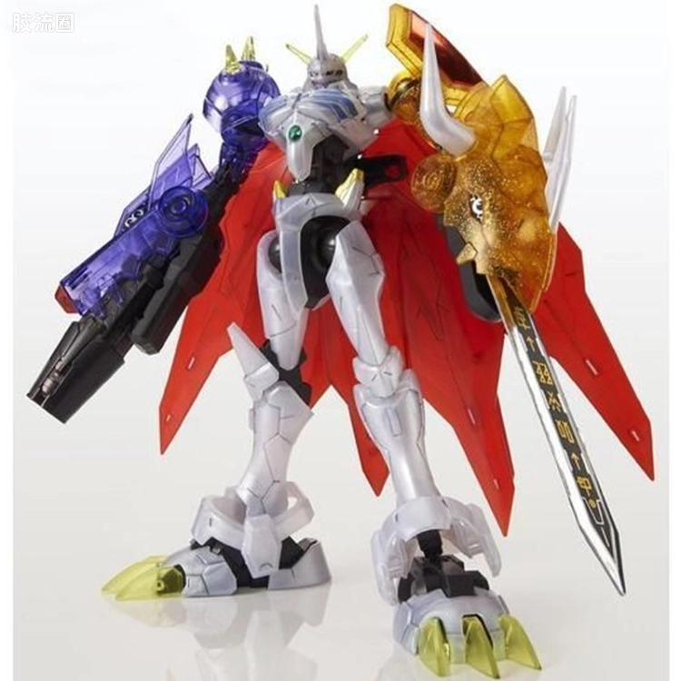 万代综合拼装模型系列 机甲综合 <数码宝贝> 奥米加兽 特别透明版