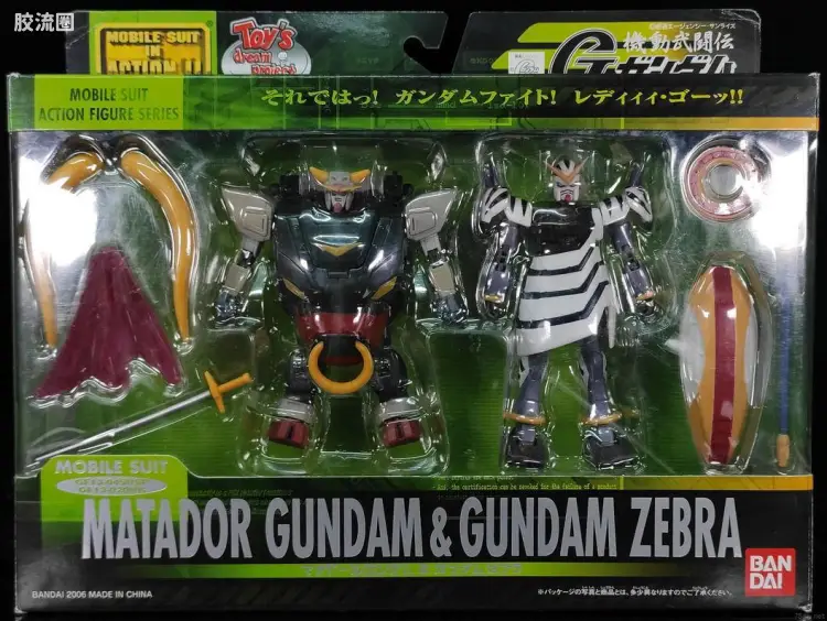 IN ACTION !! G高达 MIA 特别版 斗牛士高达&斑马高达套装