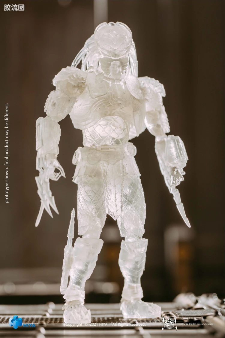 Hiya Toys/海雅 异形大战铁血战士 斧头铁血战士(隐形版)