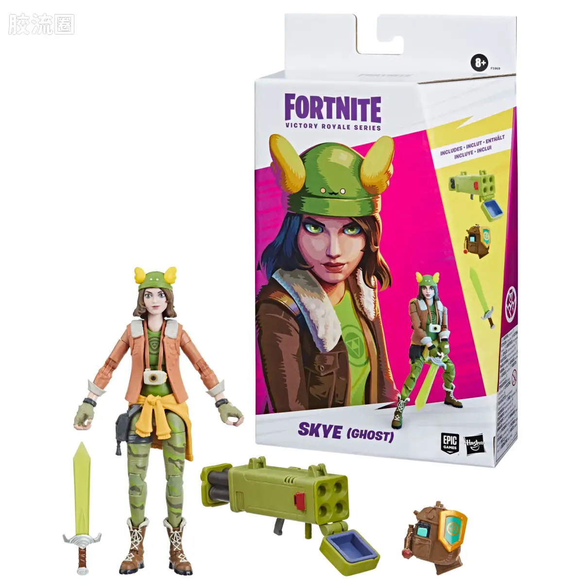 孩之宝 堡垒之夜系列 Victory Royale Series/胜利皇家系列 斯凯(幽灵)
