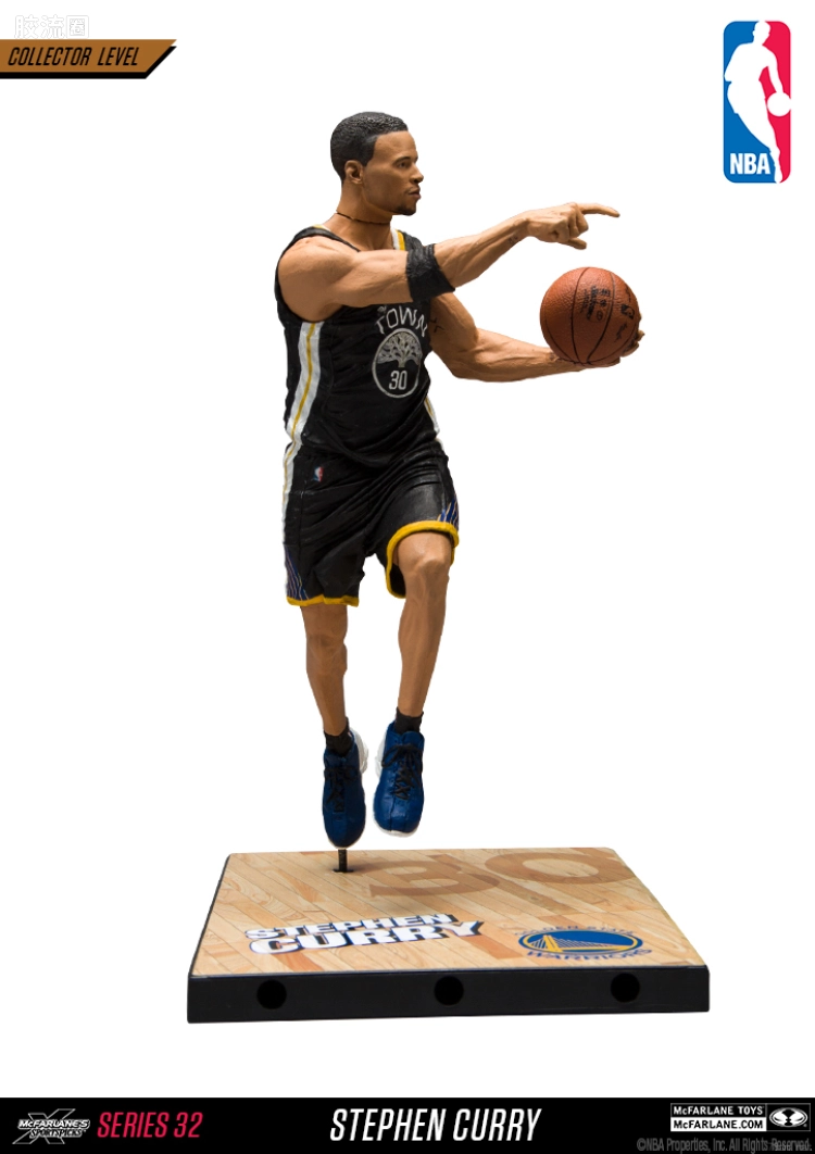麦克法兰NBA篮球系列玩具 第32代 斯蒂芬·库里(特别版2)