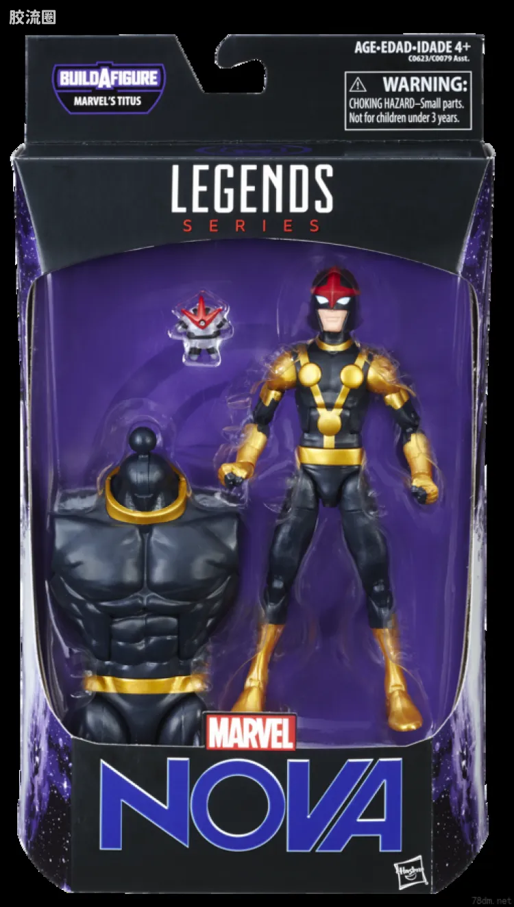 Marvel Legends/漫威传奇 可动人偶系列 提图斯系列 新星