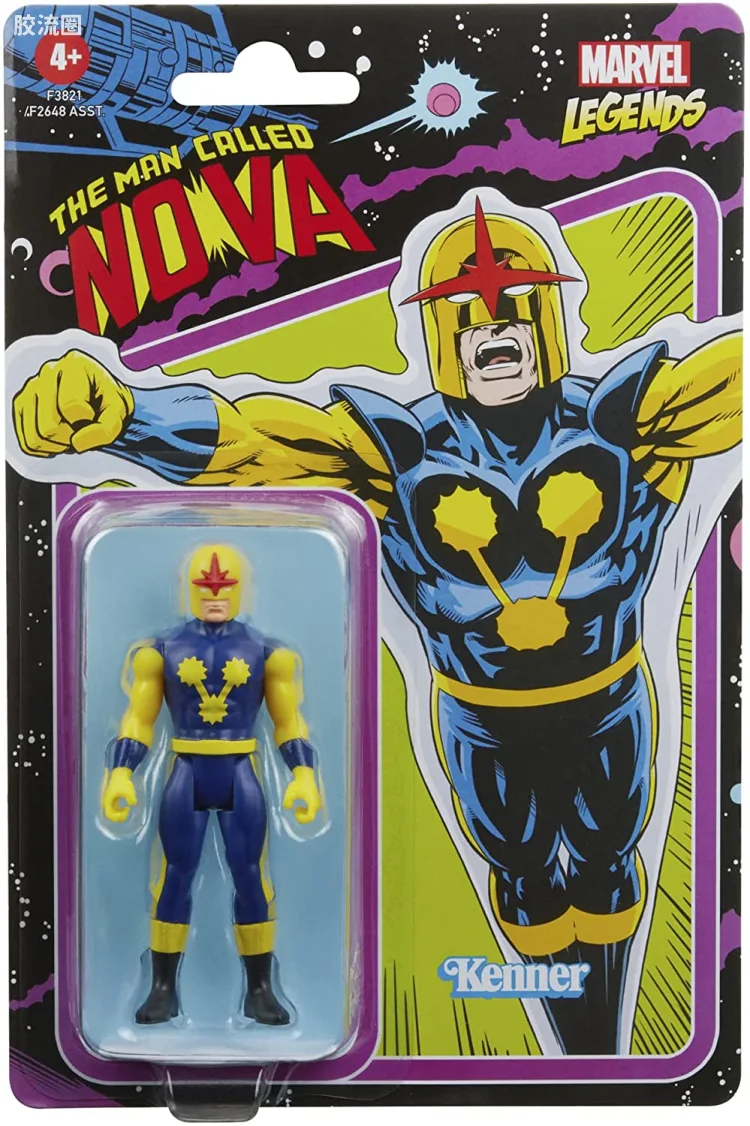 Marvel Legends/漫威传奇 可动人偶系列 3.75寸 Kenner复古挂卡系列 新星