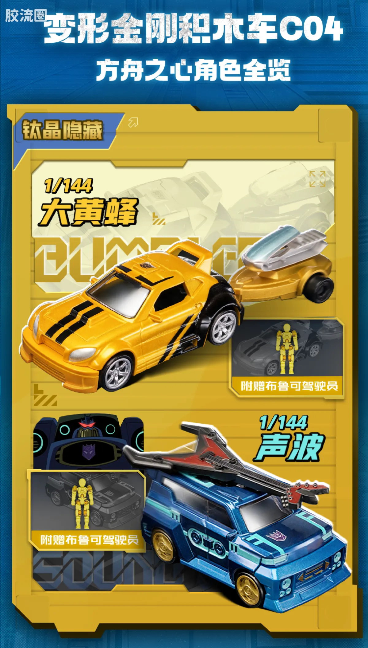 布鲁可变形金刚 端盒 方舟之心（C04） - 图片