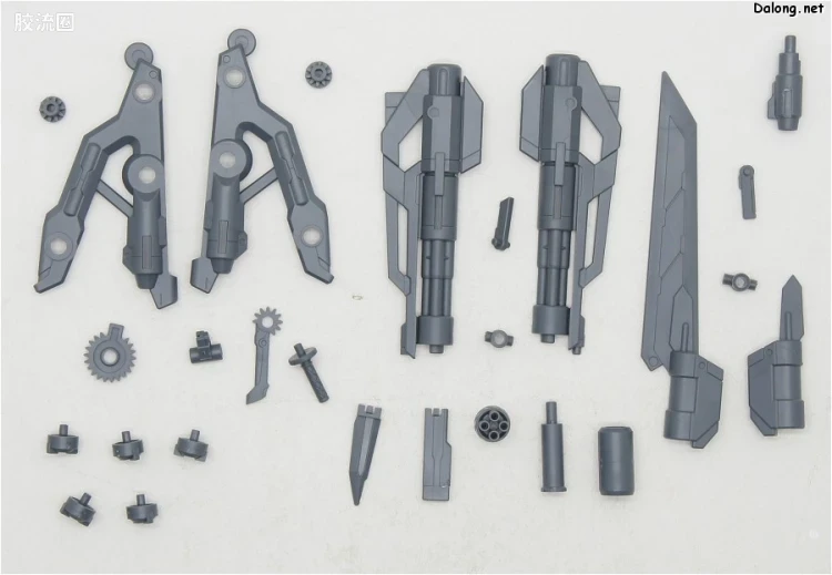 钢普拉Build 综合 HG BUILD CUSTOM 038 齿轮传动爆裂枪 - 图片