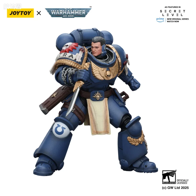 JOYTOY x 战锤40K 【星际战士2】游戏系列 [无所畏惧]极限战士 泰图斯（胜利桂冠）