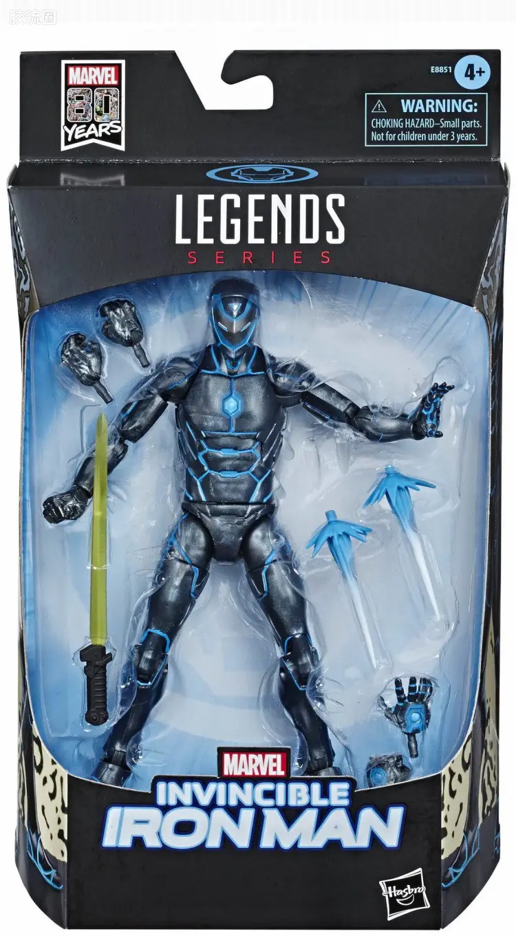 Marvel Legends/漫威传奇 可动人偶系列 Marvel/漫威 80周年传奇系列 无敌钢铁侠