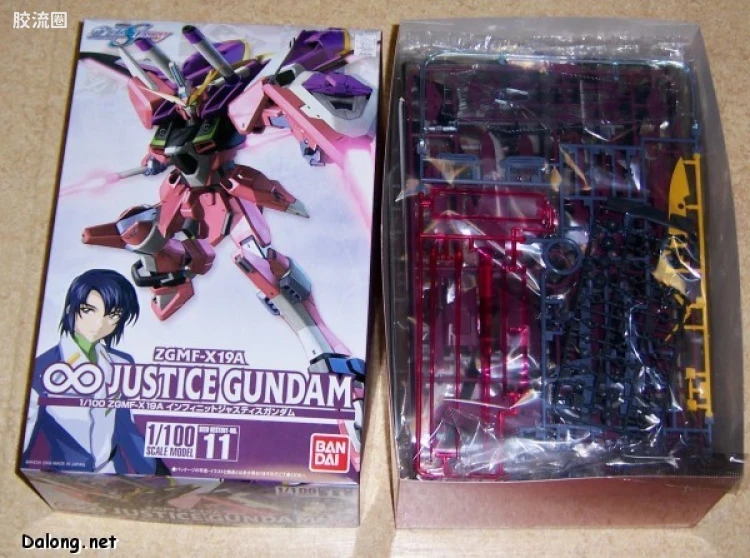 机动战士高达SEED SEED DESTINY 1/100 11 ZGMF-X19A 无限正义高达 - 图片