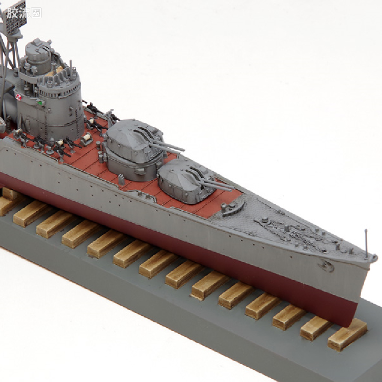 WAVE拼装综合系列 WAR SHIP SERIES 日本海軍駆逐艦 冬月 1945