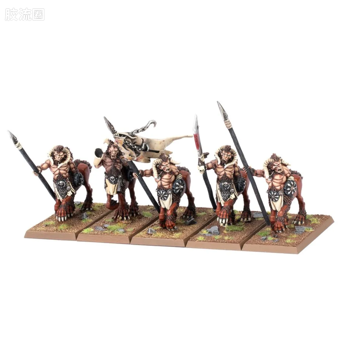 战锤：旧世界 Warhammer: The Old World Beastmen Brayherds 野兽人嘶叫兽群 旧版 人马兽群指挥组