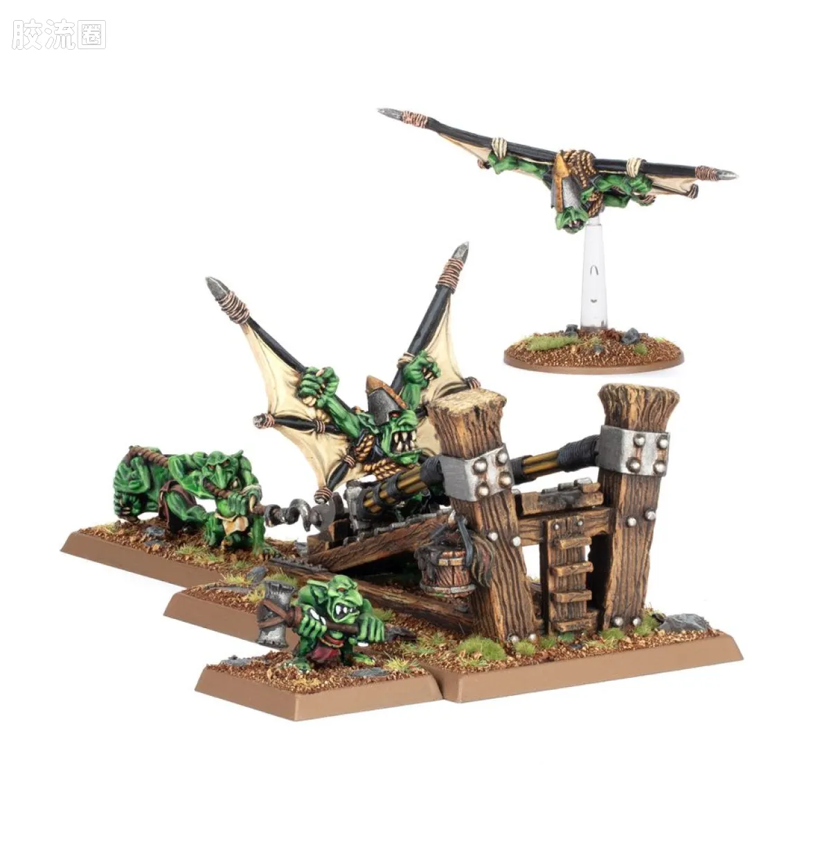 战锤：旧世界 Warhammer: The Old World Orc and Goblin Tribes 兽人与地精部落 旧版 俯冲毁灭弹射器