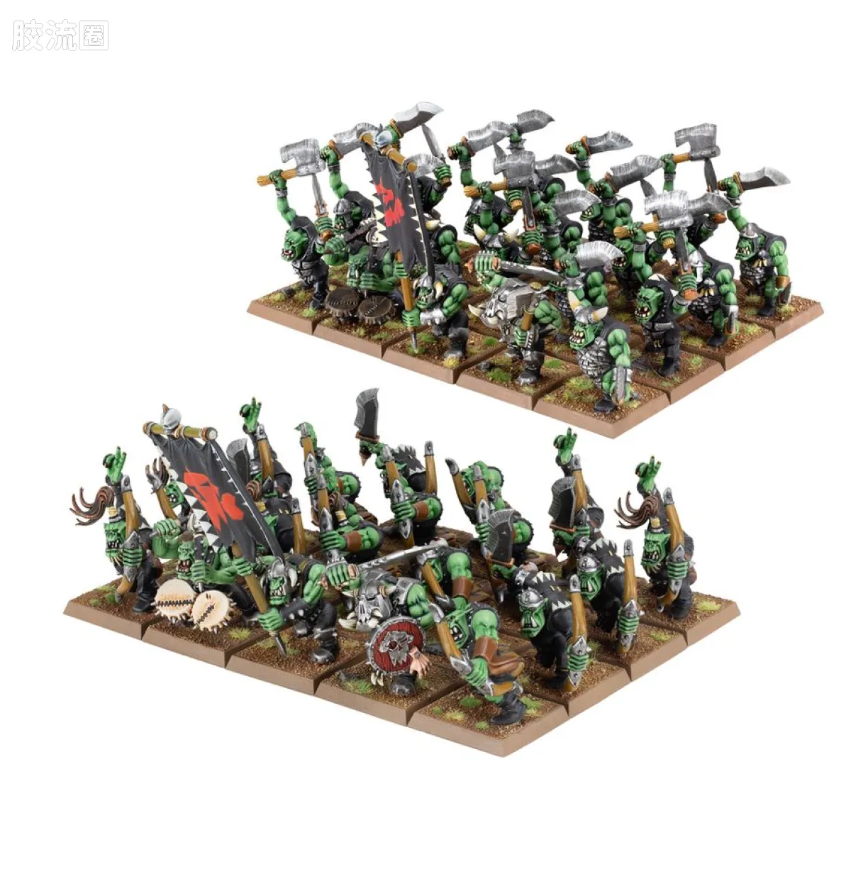 战锤：旧世界 Warhammer: The Old World Orc and Goblin Tribes 兽人与地精部落 旧版 兽人小子与兽人弓箭小子团伙