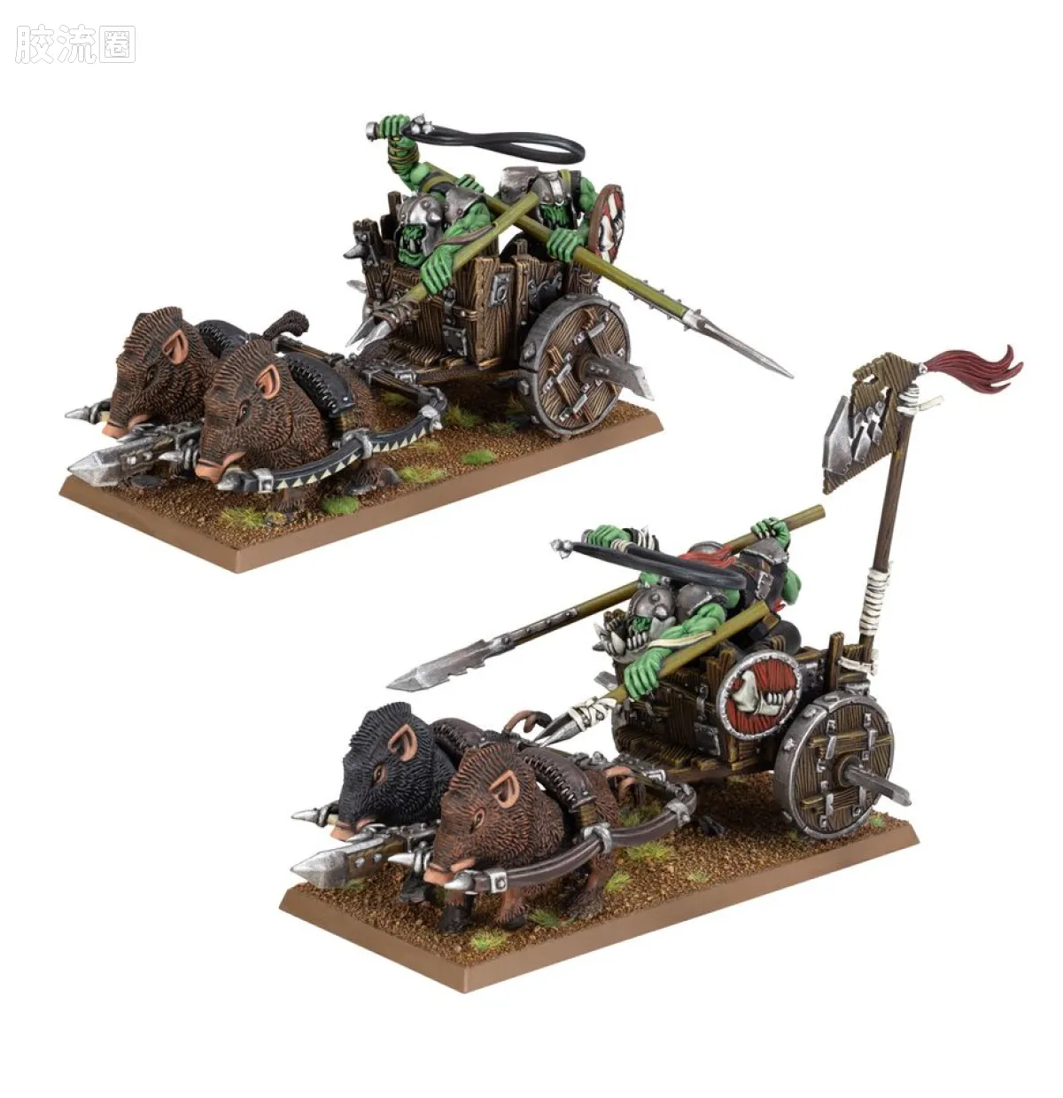战锤：旧世界 Warhammer: The Old World Orc and Goblin Tribes 兽人与地精部落 旧版 兽人战猪战车