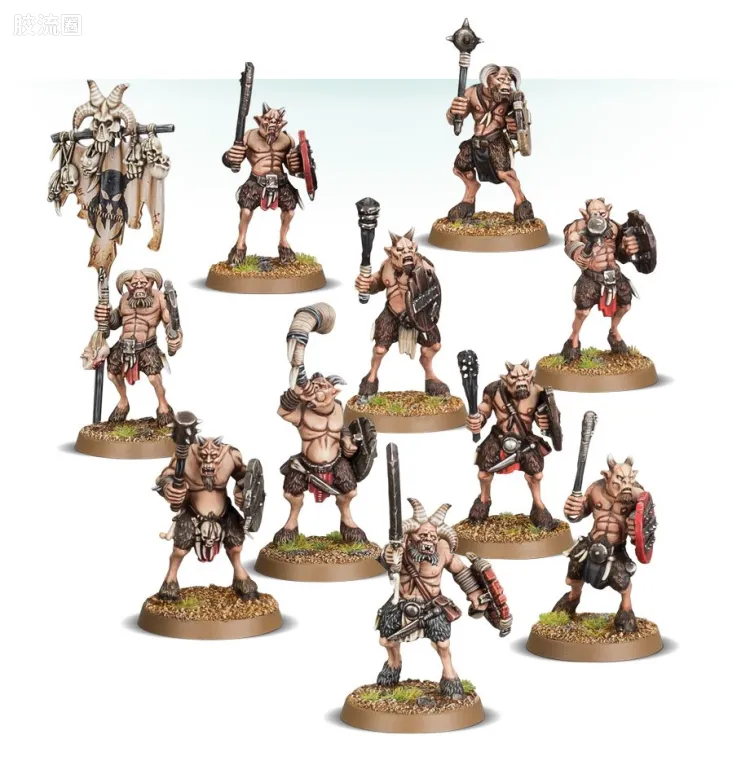 战锤：西格玛时代 Warhammer：Age of Sigmar Beasts of Chaos 混沌野兽 旧版 劣角兽