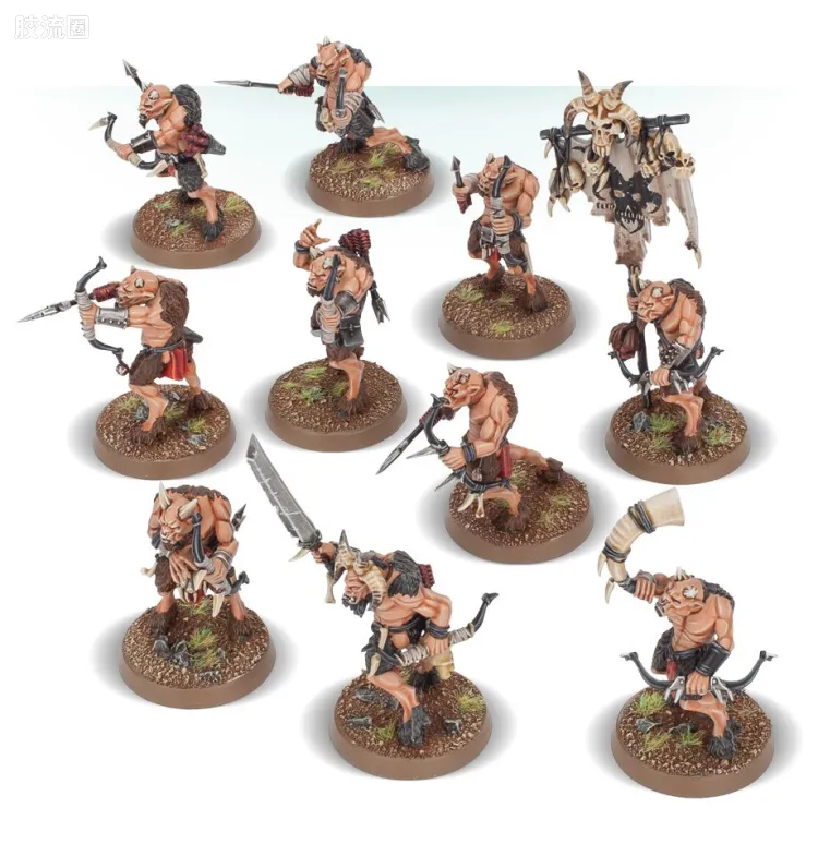 战锤：西格玛时代 Warhammer：Age of Sigmar Beasts of Chaos 混沌野兽 旧版 劣角兽袭击者