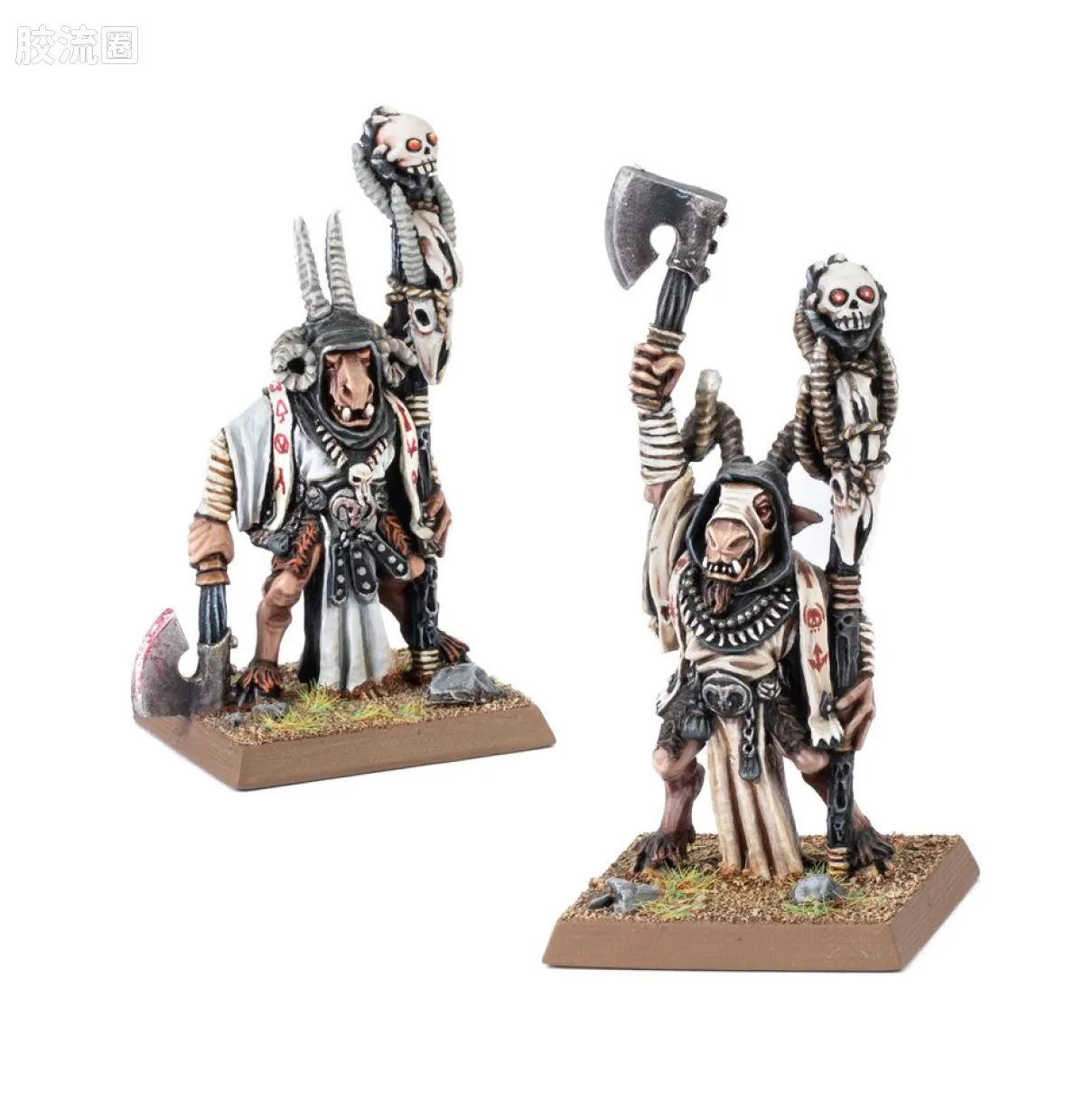 战锤：旧世界 Warhammer: The Old World Beastmen Brayherds 野兽人嘶叫兽群 旧版 嘶叫萨满组合